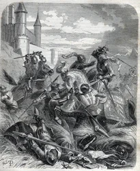 Charles III, kjent som Karl av Duras (Durazzo) konge av Napoli, gikk inn i Napoli, med hjelp fra folket, 16. juli