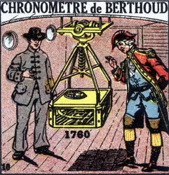Kronometer av Ferdinand Berthoud (1727-1807), sveitsisk urmaker
