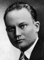Sirkus: Barbettes (Vander Clyde) to ansikter: Barbettes virkelige ansikt, som er en mann - i Les follies du Music Hall av J. Damase.