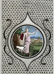 Diane (Artemis) jegerinne. 1800-talls gravering