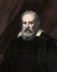 Galileo Galilei (Galilee) 1564-1642 - gravering - 1800-tallet