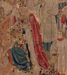 Historien om Saint Piat og Saint Eleuthère, Scene 10: Saint Eleuthère er hellig som biskop (D