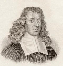 James Gregory (1638-75), skotsk matematiker og astronom, fra Crabb's Historical Dictionary, pub. 1825 (trykk)