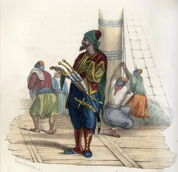 Khayr al-Din (v. 1476-1546), known as Barberossa II, a Turkish privateer. Founder of the state of Algiers in the 16th century. in” L