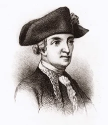 Knight of Chastellux, portrait of François Jean, Marquis of Chastellux (1734 - 1788), French writer and military - grav. 19th century.