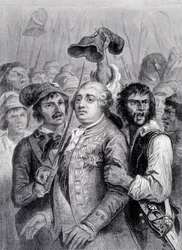Folket på Tuileriene, ludvig XVI av den frygiske hetten, 20. juni