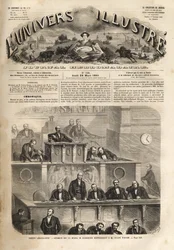 Lovgivende organ - sesjon 14. mars 1861 - Pierre Jules Baroche (1802-1870) svar på Jules Favre (1809-1880) - Det illustrerende universet fra 1861