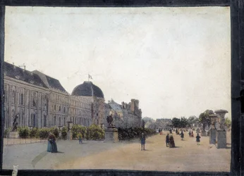 Les Tuileries - i "" Views of Paris for Panoptic Polyorama"", ca 1850