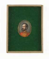 Generalmajor William Brett (1803-1858), i uniformen til en generaloffiser