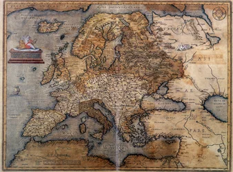 Kart over Europa