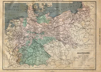 Kart over Tyskland i 1891 - Kart over Tyskland i 1891 -
