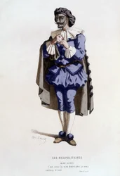 Marc-aurel i "" les Neapolitaines"" (av Françoise d'Amboise i 1584), i "" fransk teater på 1500- og 1600-tallet før Moliere"" av Edouard Fournier