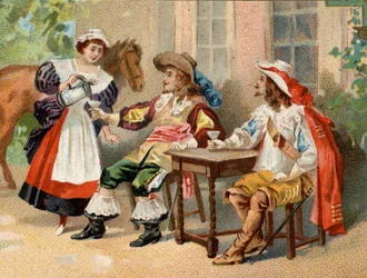 Musketerer under Louis XIII.