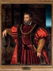 Portrett av Alfonso d’Este, hertug av Ferrara
