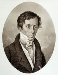 Portrett av Augustin Fresnel (1788-1827), fransk fysiker.