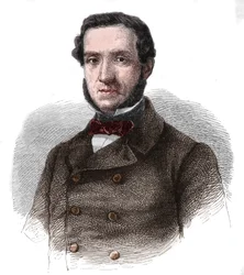 Portrett av Edouard Drouyn de Lhuys (1805-1881) fransk diplomat og politiker