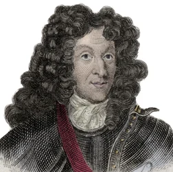 Portrett av Francois-Henri de Montmorency-Bouteville (Francois Henri de Montmorency Bouteville) (1628-1695), marechal av Luxembourg, hertugen av Piney og fransk general.