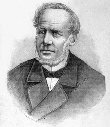 Portrett av Franz de Champagny (1804 - 1882) - i "" Les Contemporains", n.d. sent på 1800-tallet.
