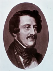 Portrett av Gaetano Donizetti (gravering)