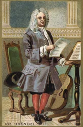 Portrett av George Frederick Handel (Georg Friedrich Handel