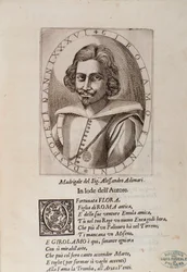 Portrett av Gerolamo Fantini (tittelsiden til metoden hans for å lære å spille trompet