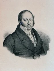 Portrett av Gioacchino Rossini (gravering
