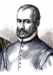 Portrett av Giovanni Pierluigi da Palestrina (1525 - 1594), italiensk komponist