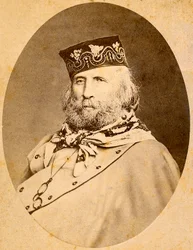 Portrett av Giuseppe Garibaldi (1807-1882) 1875.