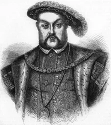 Portrett av Henry VIII, konge av England og Irland (1491-1547).
