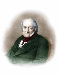 Portrett av Jean Baptiste Biot (1744 - 1862), fransk kjemiker.
