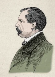 Portrett av Jules de Goncourt (1830-1870), fransk forfatter.