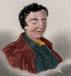 Portrett av Louis Bourdaloue (1632-1704) jesuittfransiskanergravering -