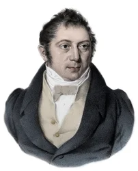 Portrait of Louis Ludwig Spohr (1784 - 1859) German composer, violinist and conductor.