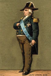 Portrett av Louis XVI (1754 - 1793) konge av Frankrike