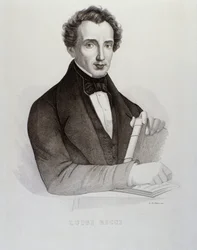 Portrett av Luigi Ricci (gravering