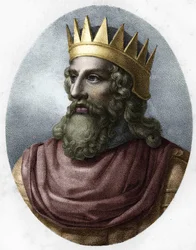Portrait of Merovech (v. 448-v. 458).