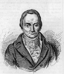 Portrait of Philippe PINEL (1745 - 1826) French physician.
