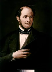 Portrett av Saverio Mercadante (olje på lerret)
