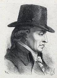 Portrett av Stanislas Marie Maillard (1763-1794), fogd og emblematisk skikkelse av den franske revolusjonen.