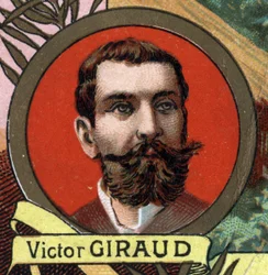 Portrett av Victor Giraud, fransk reisende på 1800-tallet.