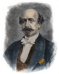 Portrett av den franske finansmannen og politikeren Charles de Morny, kalt comte de Morny (eller hertug) (1811-1865), halvbror til Napoleon III