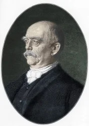 Portrett av prinsen av Bismarck (1815 - 1898)