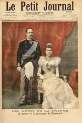 Portretter av prinsen og prinsessen av Danmark, Frederik VIII (Frederik VIII av Danmark