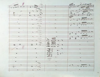 Noter til Grande-symfonien (op. 8) av Carl August Cannabich