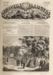 Strauss villa i Vichy - villa til Strauss en Vichy-residens til keiser Napoleon III (1808-1873) - det berømte universet fra 1861