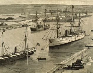 Suez-kanalen, Port-Said, Egypt