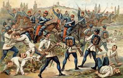 The Battle of Solferino (June 24