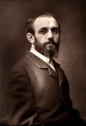 Kunstneren Norbert Goeneutte tatt i anledning Paris-salongen i 1881