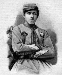 Theodore Wibaux, Pontifical Zouave og Jesuite (1849 - 1882).