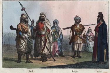 Traditional Kurdish costumes - Georgian - Armenian -